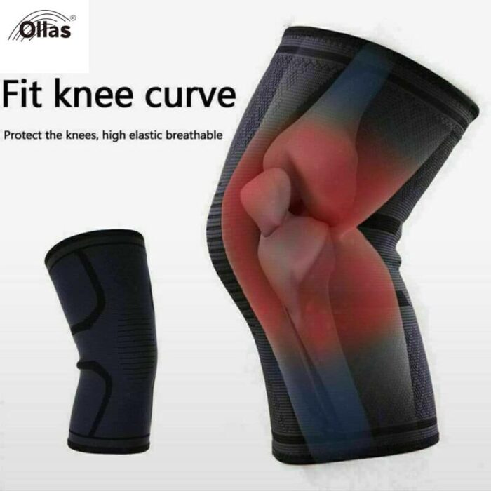 1PCS Elastic Sports Leg Knee Support Brace Wrap Protector Leg Compression Safety Pad Hiking Cycling