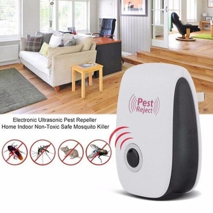 1Pcs Pest Reject Ultrasound Mouse Cockroach Repeller Device Insect Rats Spiders Mosquito Killer Pest Control Household 1