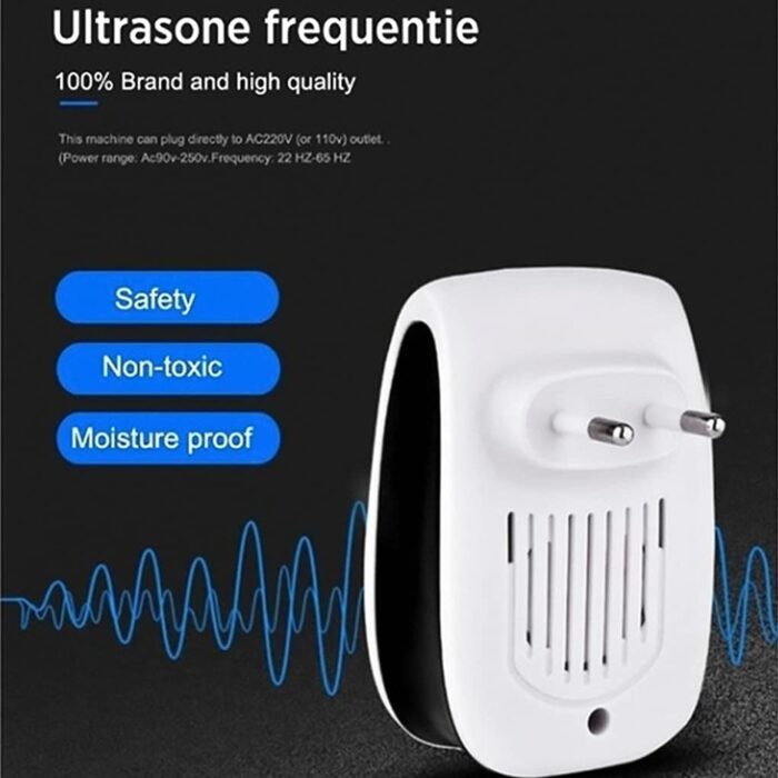 1Pcs Pest Reject Ultrasound Mouse Cockroach Repeller Device Insect Rats Spiders Mosquito Killer Pest Control Household 2