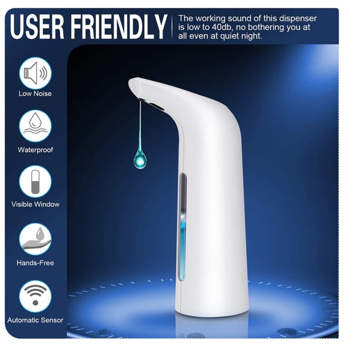 Automatic 400ML Electric Soap Dispenser With Sensor for Kitchens And Bathroom 400ML Soap Dispenser Soap Dispenser