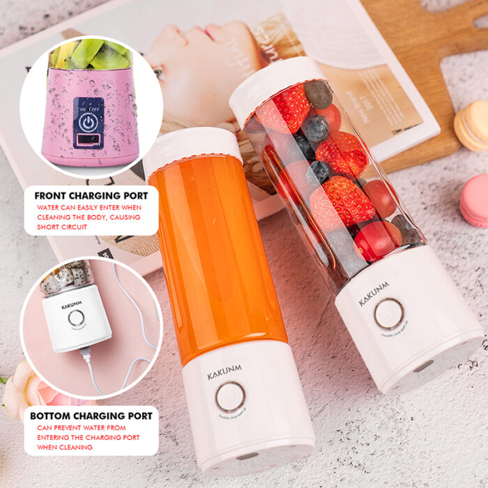 Mini Portable Juicer Orange usb Electric Mixer Fruit Smoothie Blender For Machine Personal Food Processor Maker 5