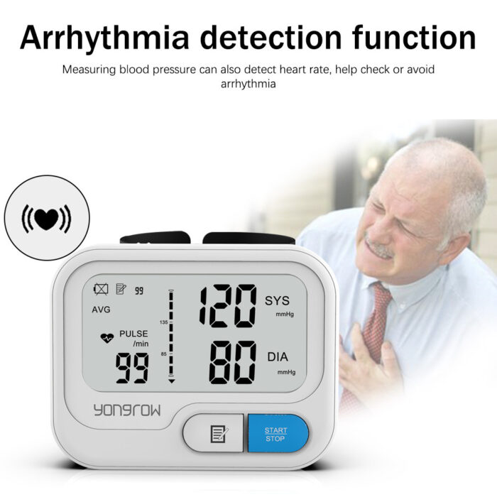 Yongrow Automatic Digital Wrist Blood Pressure Monitor yyt