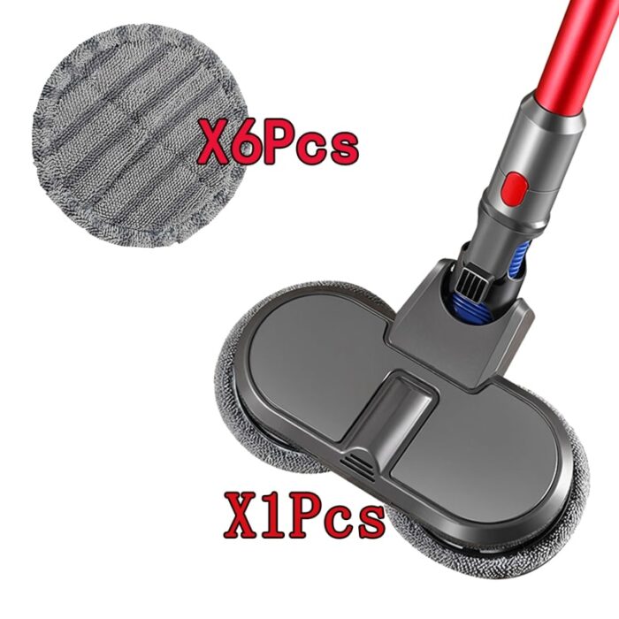 Electric Mopping Brush Vacuum Cleaner Cleaning Cloth for Dyson V7 V8 V10 V11 Replaceable Parts