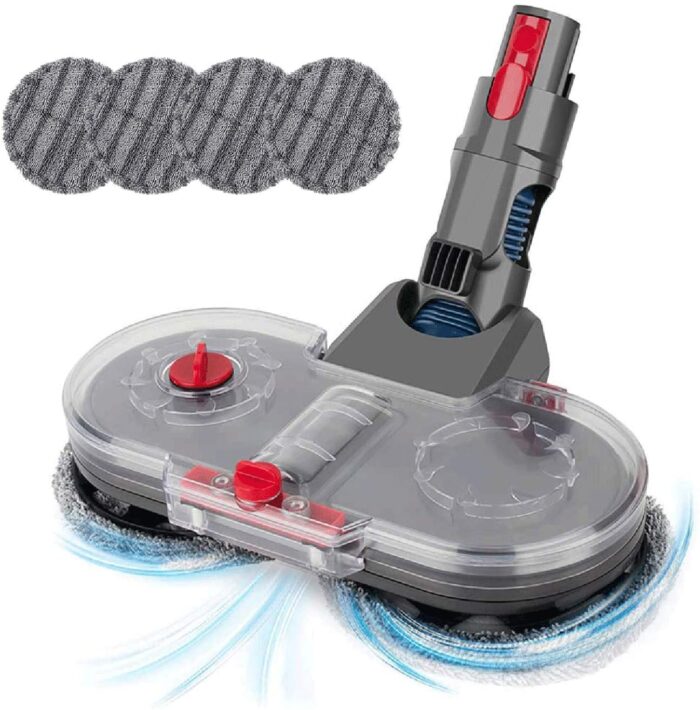 Electric Mopping Vacuum Brush and Cleaner Cleaning Cloth for Dyson V7 V8 V10 V11 Replaceable Parts