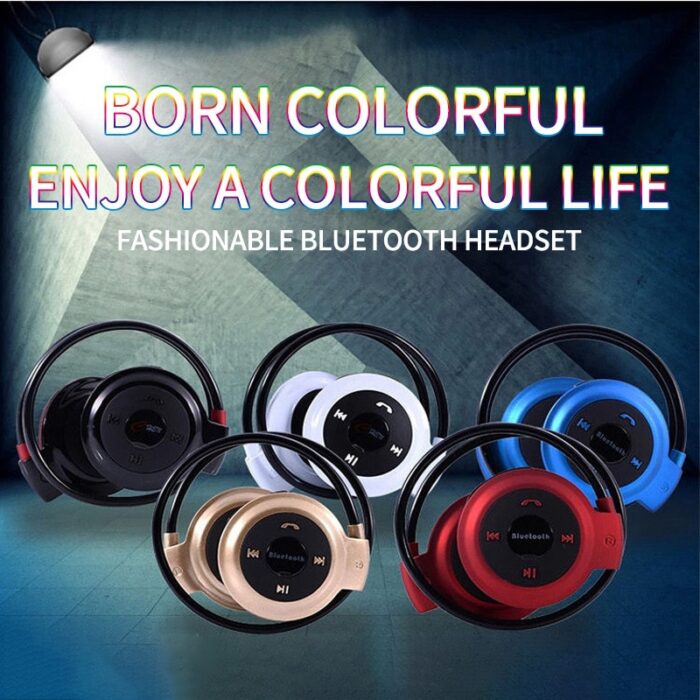 Mini 503 Wireless Sports Bluetooth Headset Call FM Radio TF Card Stereo Long Standby Bluetooth 3