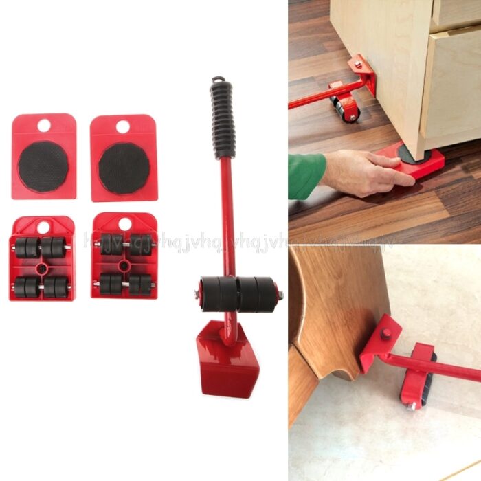 5Pcs Furniture Transport Roller Set Removal Lifting yythkg