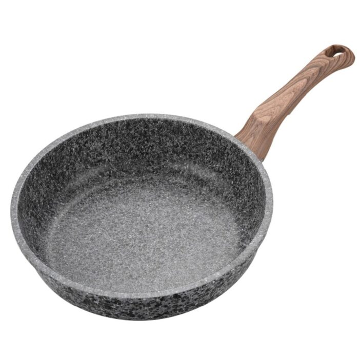 Cate Maker Marble Stone Nonstick Frying Pan with Heat Resistant Bakelite Handle Granite Induction Egg Skillet wpp1633783595475