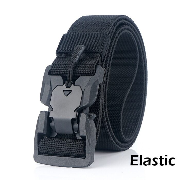 MEDYLA Official Genuine Tactical Belt Quick Release Magnetic Buckle Military Belt Soft Real Nylon Sports Accessories 1