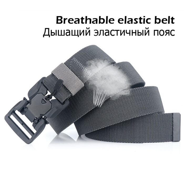 MEDYLA Official Genuine Tactical Belt Quick Release Magnetic Buckle Military Belt Soft Real Nylon Sports Accessories 3