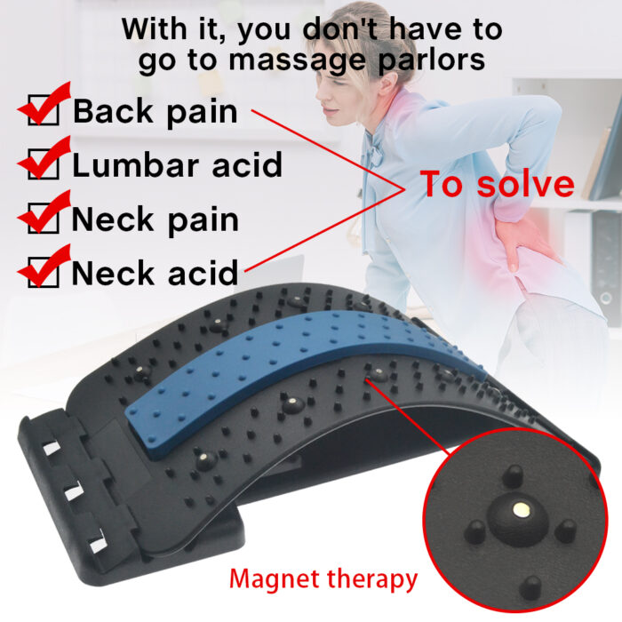 Magnetic Therapy Back Massager Stretcher Neck Stretch yyth 1