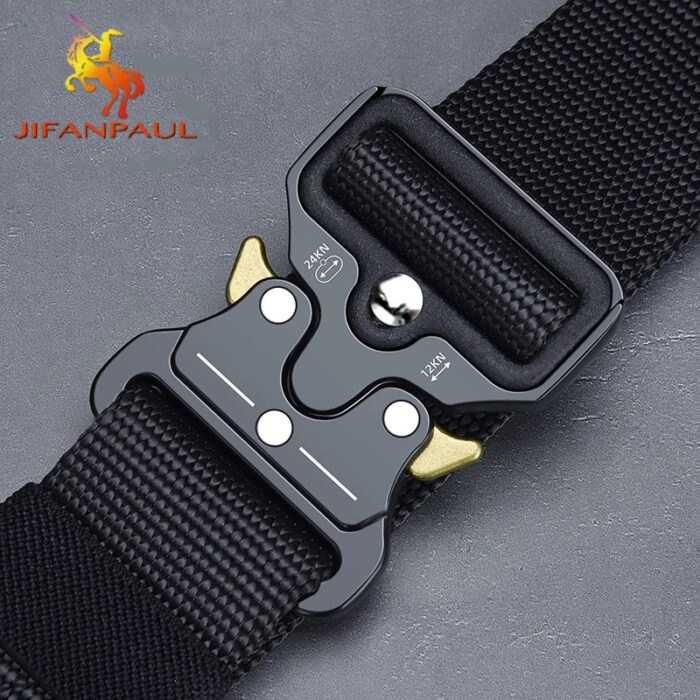 Men s Belt Army Outdoor Hunting Tactical Multi Function Combat Survival High Quality Marine Corps Canvas