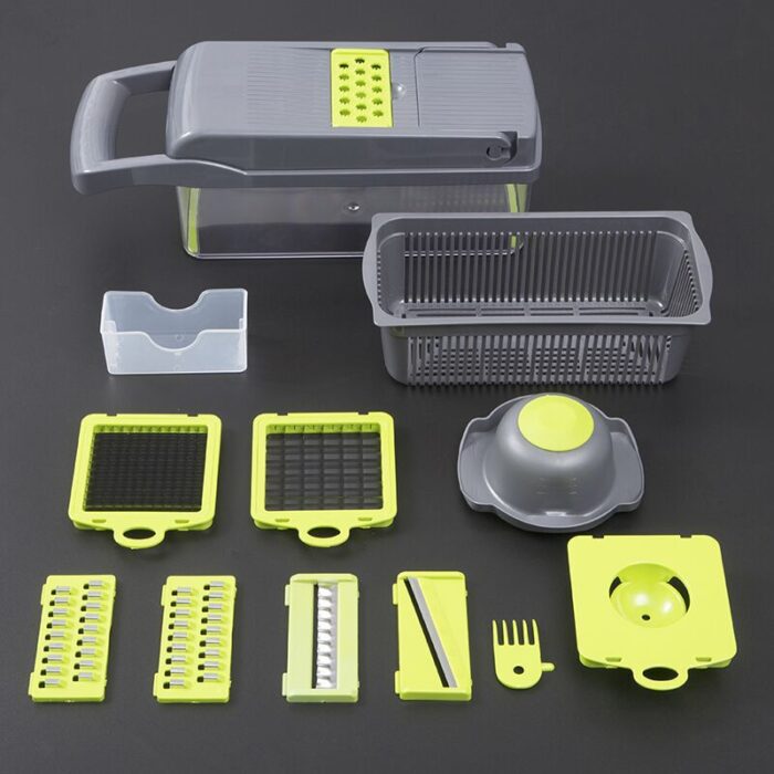 Multifunctional Vegetable Cutter Fruit Slicer Grater Shred 1