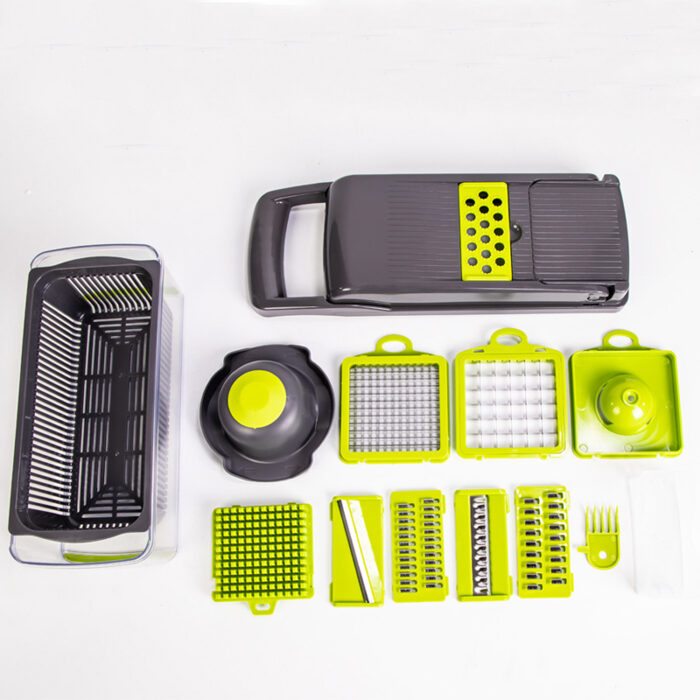 Multifunctional Vegetable Cutter Fruit Slicer Grater Shred 7