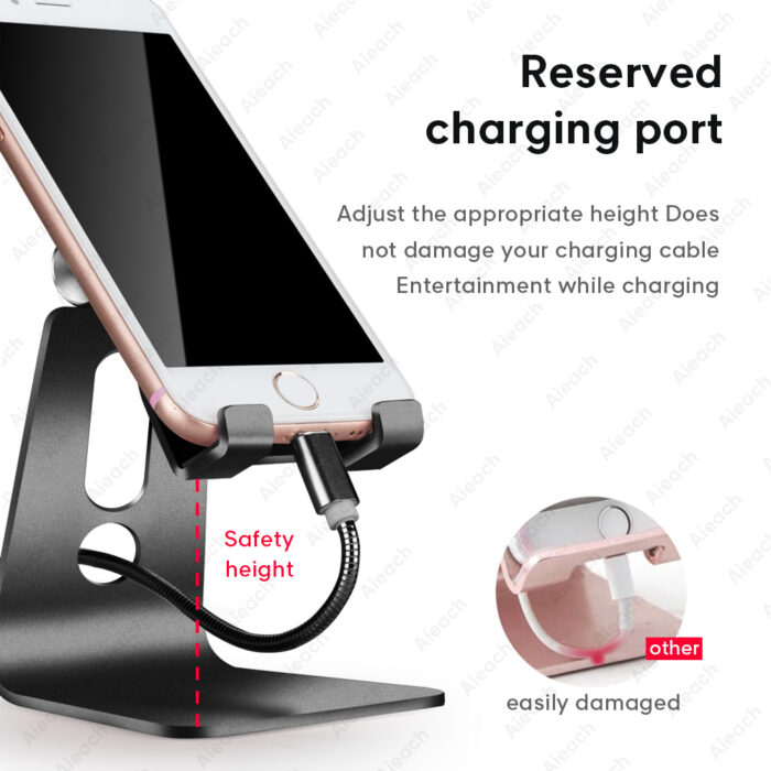 Universal Tablet Desktop Stand For iPad 7 9 9 7 10 5 11 inch Metal Rotation 2