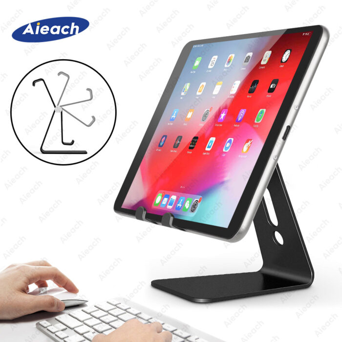 Universal Tablet Desktop Stand For iPad 7 9 9 7 10 5 11 inch Metal Rotation.jpg Q90