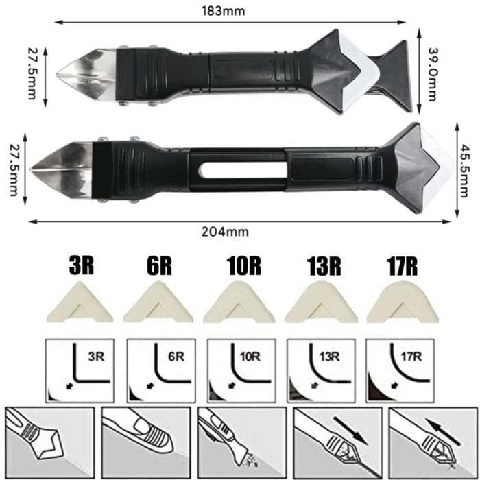 Useful 3 in 1 Multifunctional Silicone Remover Caul 2