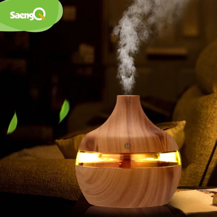 saengQ Electric Air Humidifier Essential Aroma Oil 2