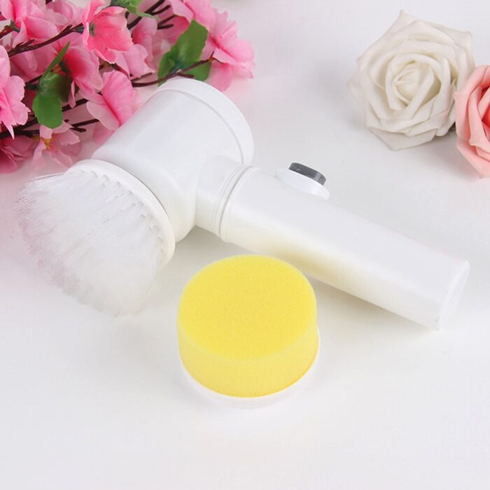 Electric Handheld Scrubber Bathtub Sink Cleaning Brush Bathroom Kitchen Tile Bidet Clean Brushes Washing Tool Drill 5