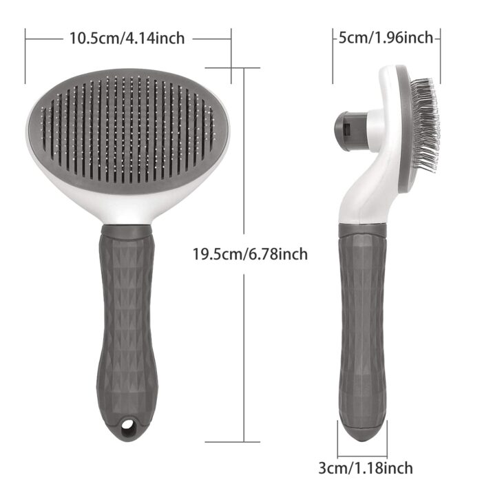 Pet Dog Brush Cat Comb Self Cleaning Pet Hair Remover Brush For Dogs Cats Grooming Tools 2