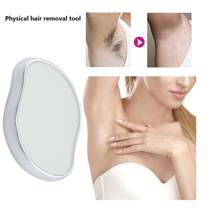 Physical Hair Remover Painless Safe Reusable Body Care Depilation Tool Easy Cleaning Bath Hair Removal Body 1