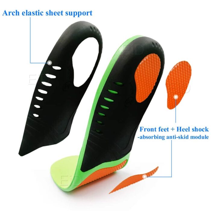 Best EVA Orthopedic Shoes Sole Insoles For feet Arch Foot Pad X O Type Leg Correction 4