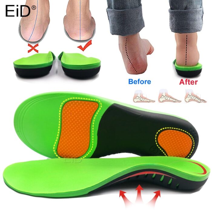 Best EVA Orthopedic Shoes Sole Insoles For feet Arch Foot Pad X O Type Leg Correction