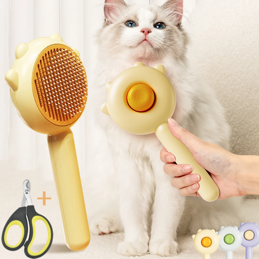 Massage Comb Hair Remover Pets