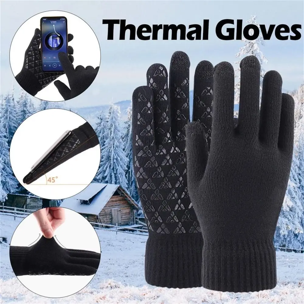 Touch Screen Texting Warm Gloves