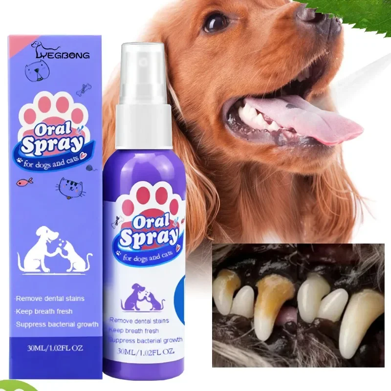 Tooth Cleaning Spray for Cats and Dogs